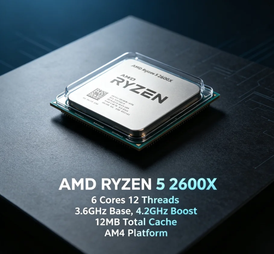 Pc Gaming Ryzen 5 - معالج AMD Ryzen 5 2600X R5