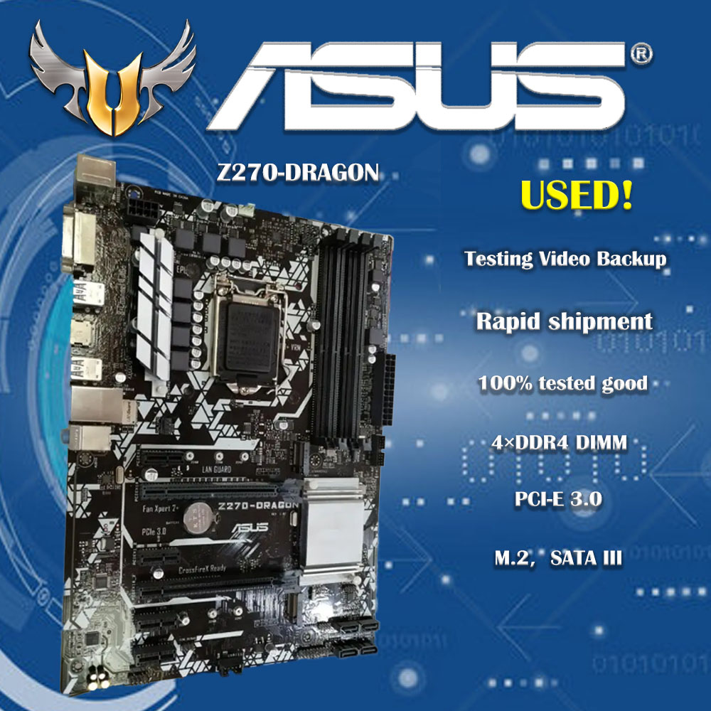 Pc Gaming I5 - اللوحة الأم لـ Asus PRIME Z270-DRAGON