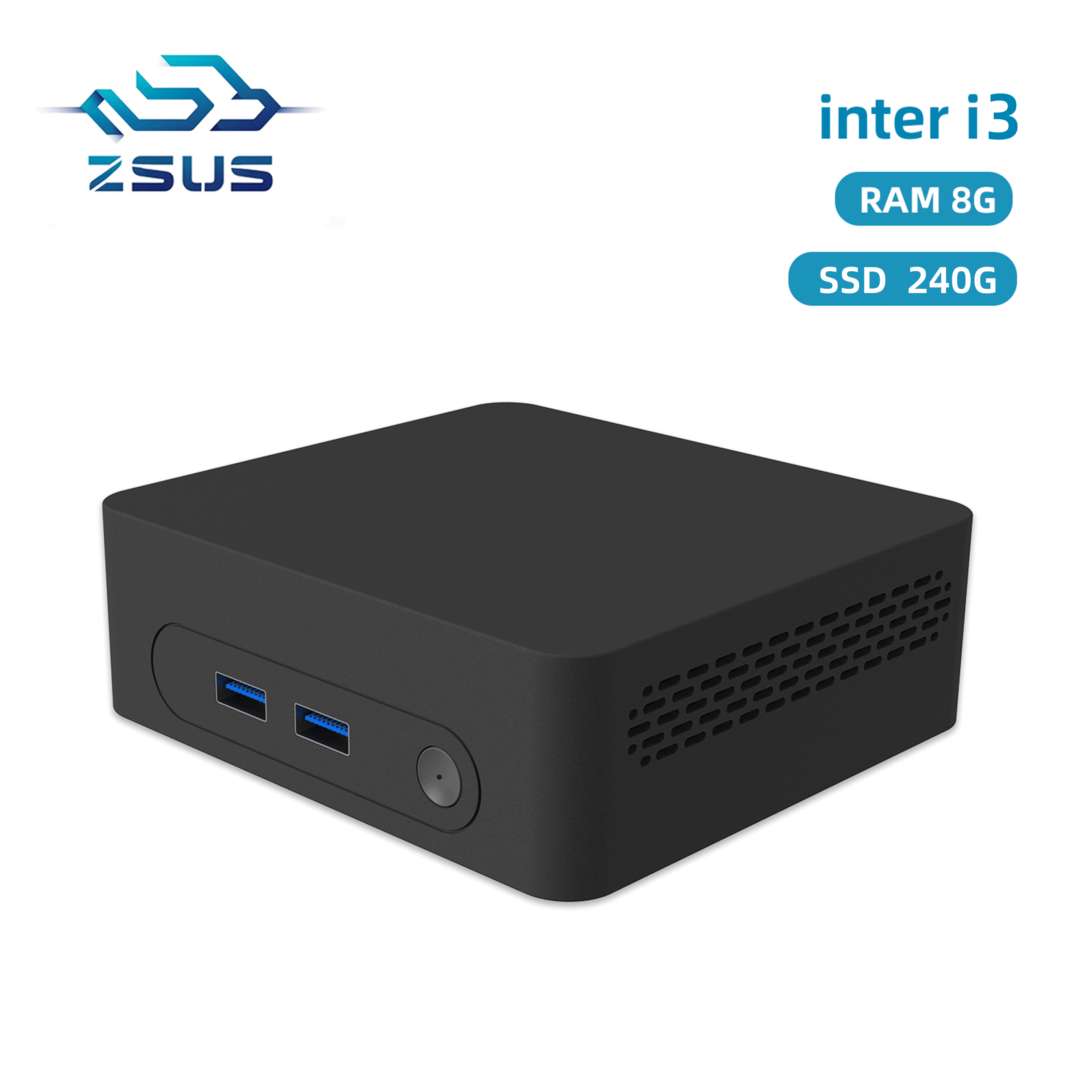 كمبيوتر مكتبي صغير ZSUS i3 i5  - مراجعة Pc Gaming I5 وسعره