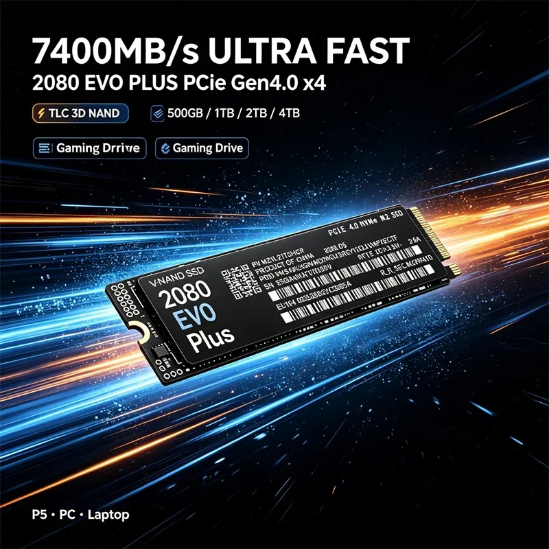 قرص SSD داخلي M.2 NVMe بسرعة 7 - مراجعة Pc Gaming Ps5 وسعره