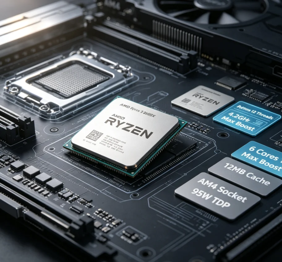 معالج AMD Ryzen 5 2600X R5 260 - مراجعة Pc Gaming Ryzen 5 وسعره