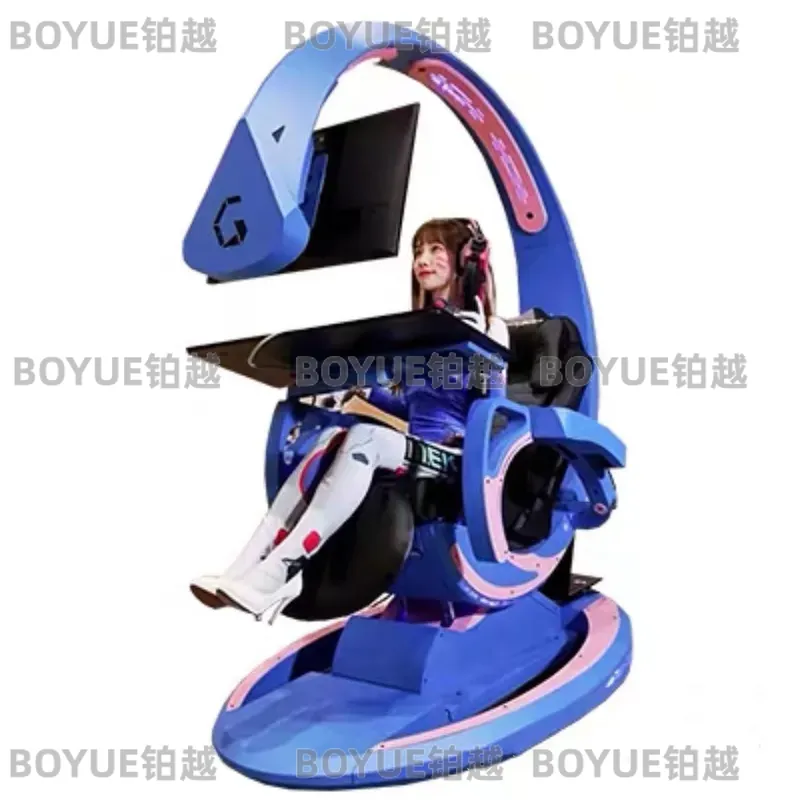كرسي ألعاب ماكارون بتصميم قمرة - مراجعة Pc Gaming Chair وسعره