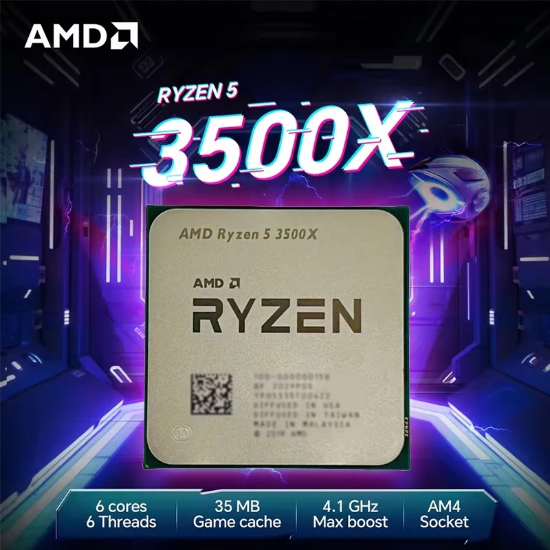 معالج AMD Ryzen 5 3500X بسرعة  - مراجعة Pc Gaming Mid Range وسعره