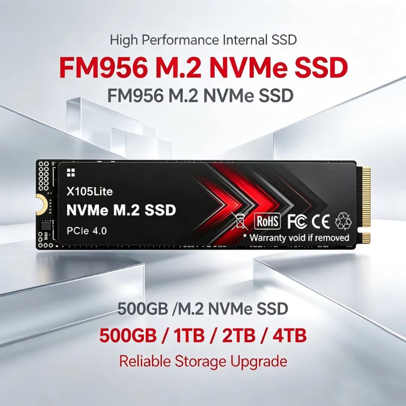 X105Lite FM956 PCIe4.0 M.2 228 - مراجعة Pc Gaming Ps5 وسعره