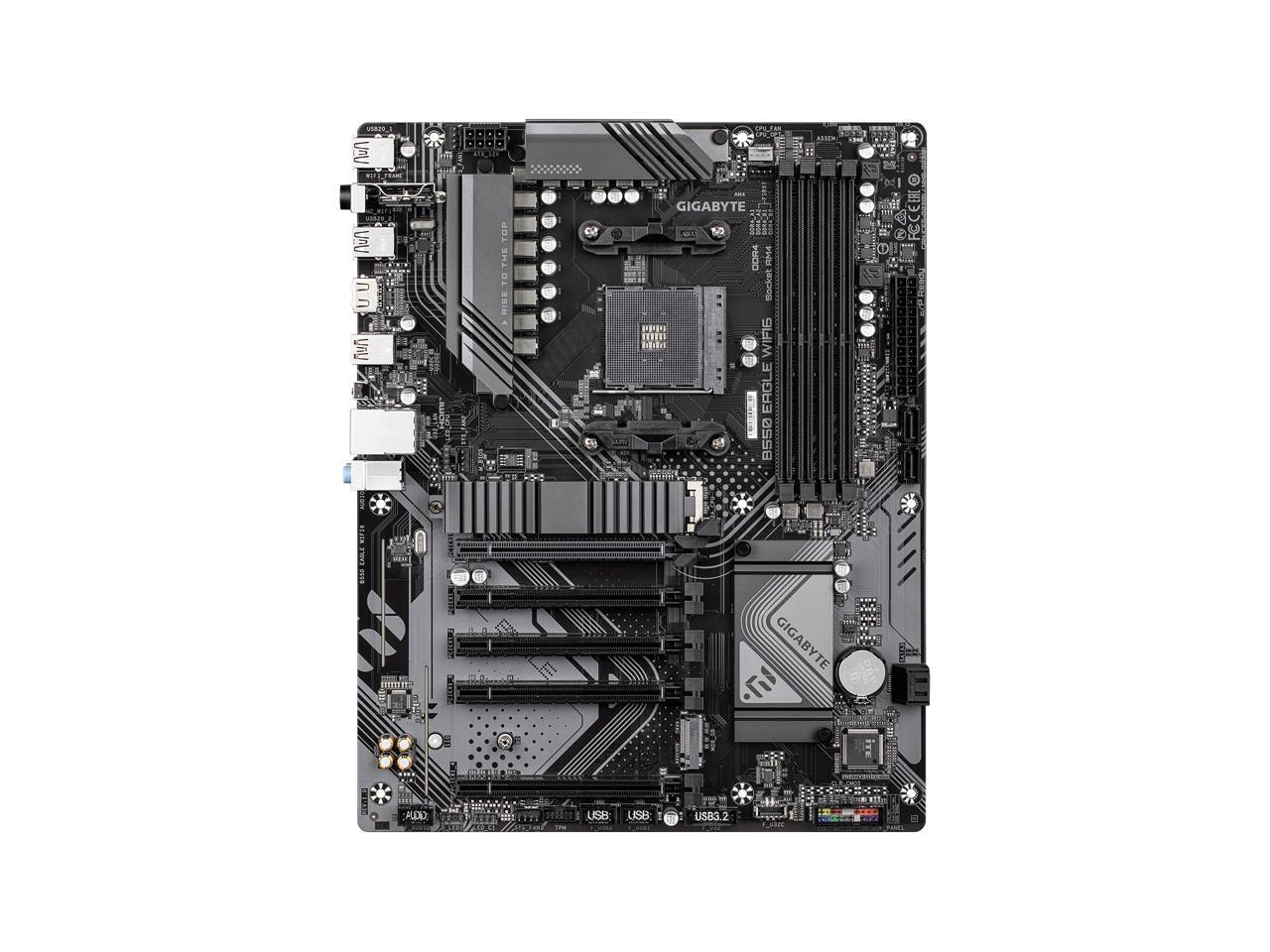 لوحة أم GIGABYTE B550 EAGLE WI - مراجعة Pc Gaming Ryzen 5 وسعره