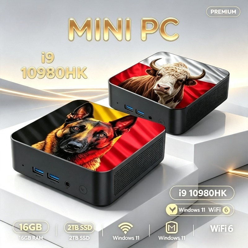 كمبيوتر مصغر قوي بمعالج Intel  - مراجعة Pc Gaming Ddr4 وسعره