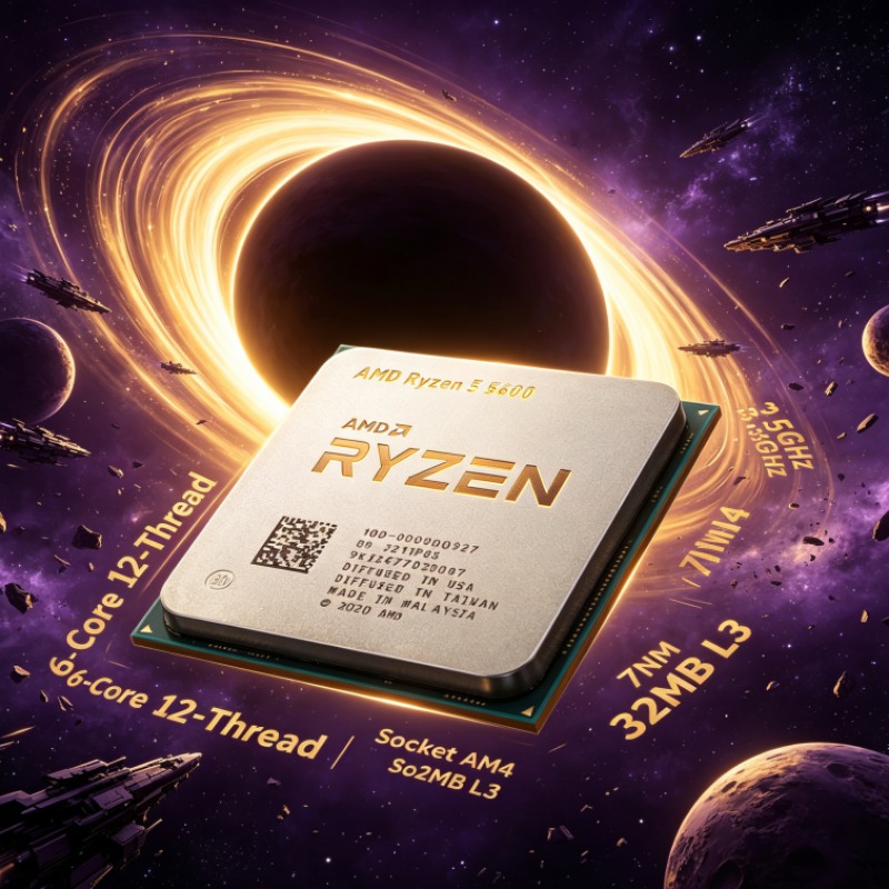 معالج Ryzen 5 5600 سداسي النوا - مراجعة Pc Gaming Ryzen 5 وسعره