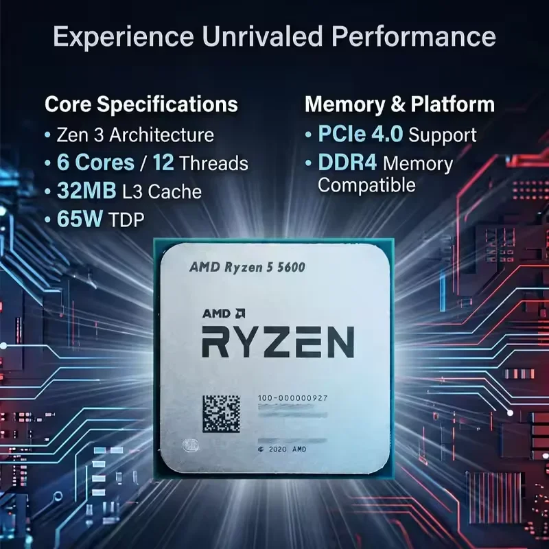 معالج AMD Ryzen 5 5600، وحدة م - مراجعة Pc Gaming Ryzen 5 وسعره