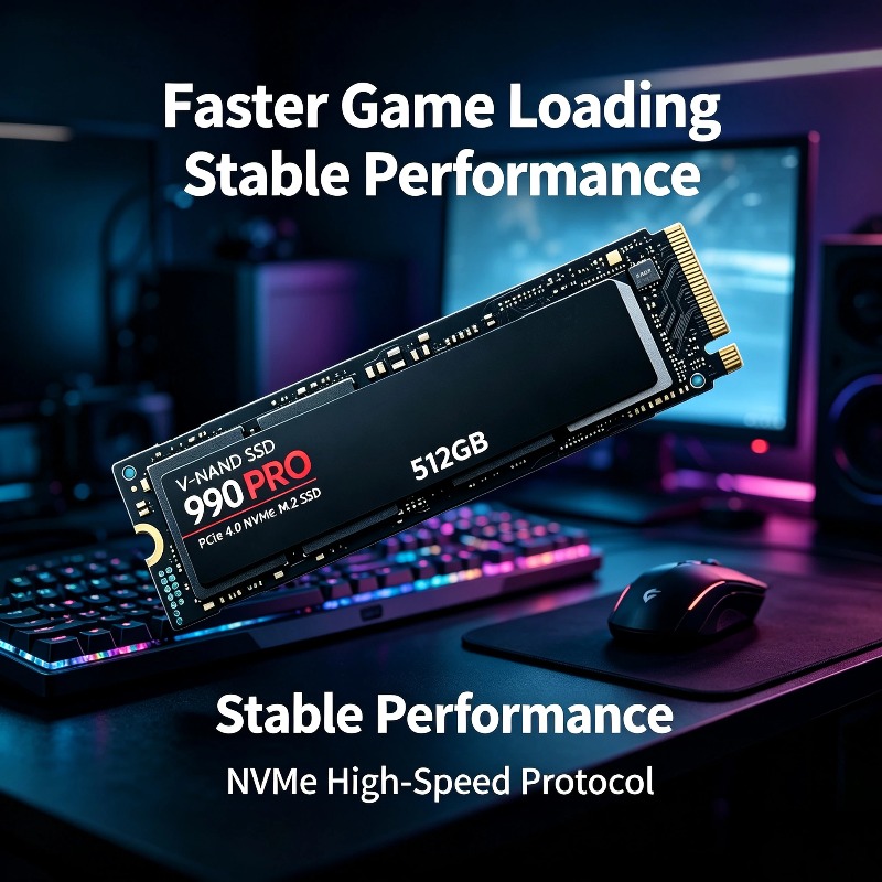 عرض ساخن: قرص SSD 990 PRO M.2  - مراجعة Pc Gaming Ps5 وسعره