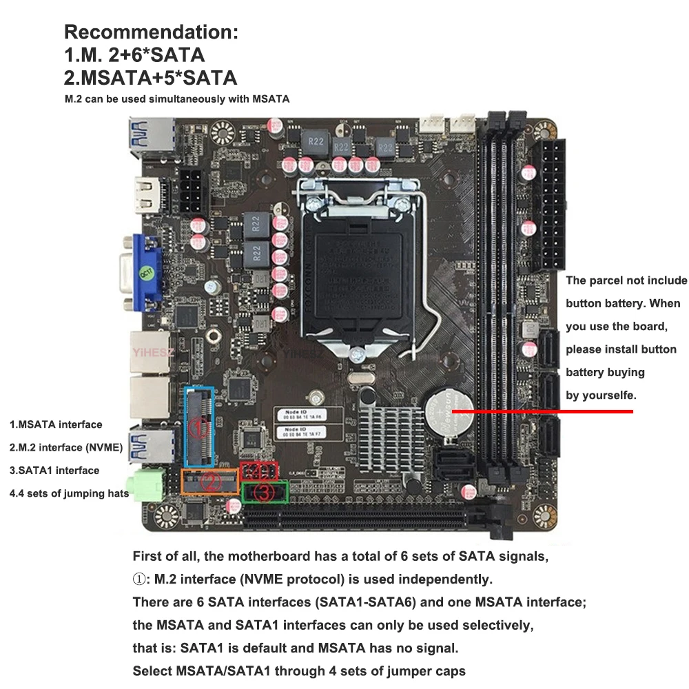 لوحة أم B365 Mini-ITX مع مقبس  - مراجعة Pc Gaming I5 وسعره