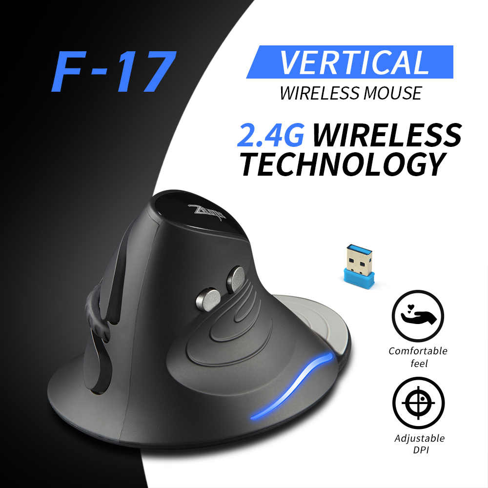 ZELOTES F-17 ماوس عمودي 2.4 جي - مراجعة Pc Gaming Gta 6 وسعره