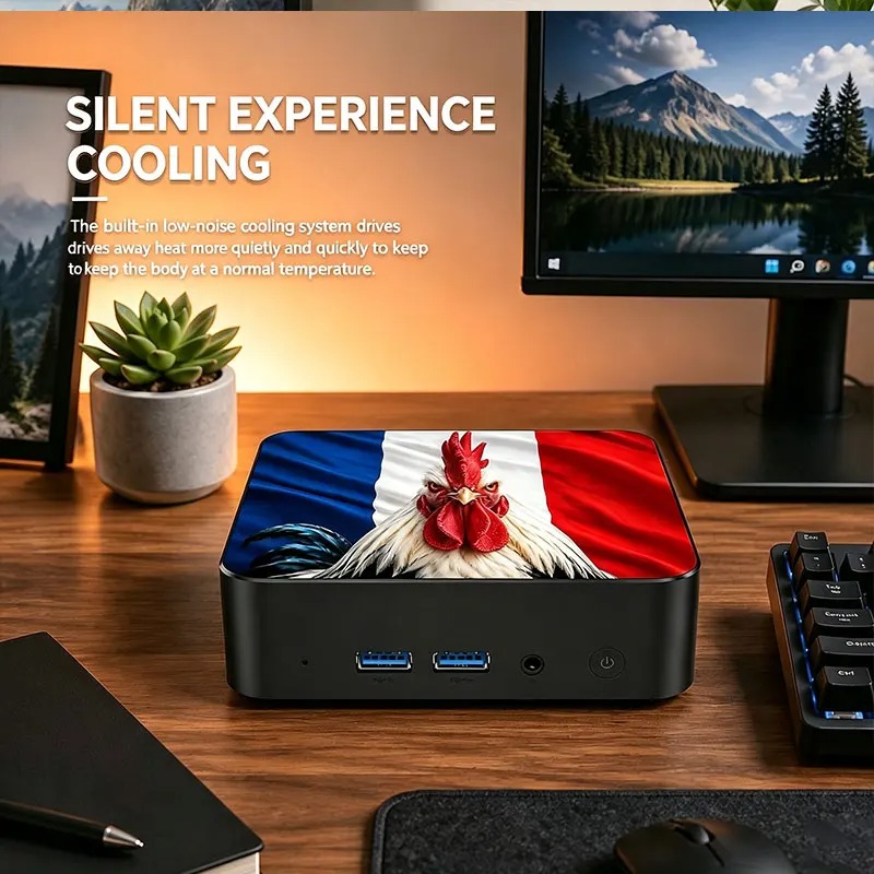 كمبيوتر مكتبي صغير للألعاب Int - مراجعة Pc Gaming Ddr4 وسعره