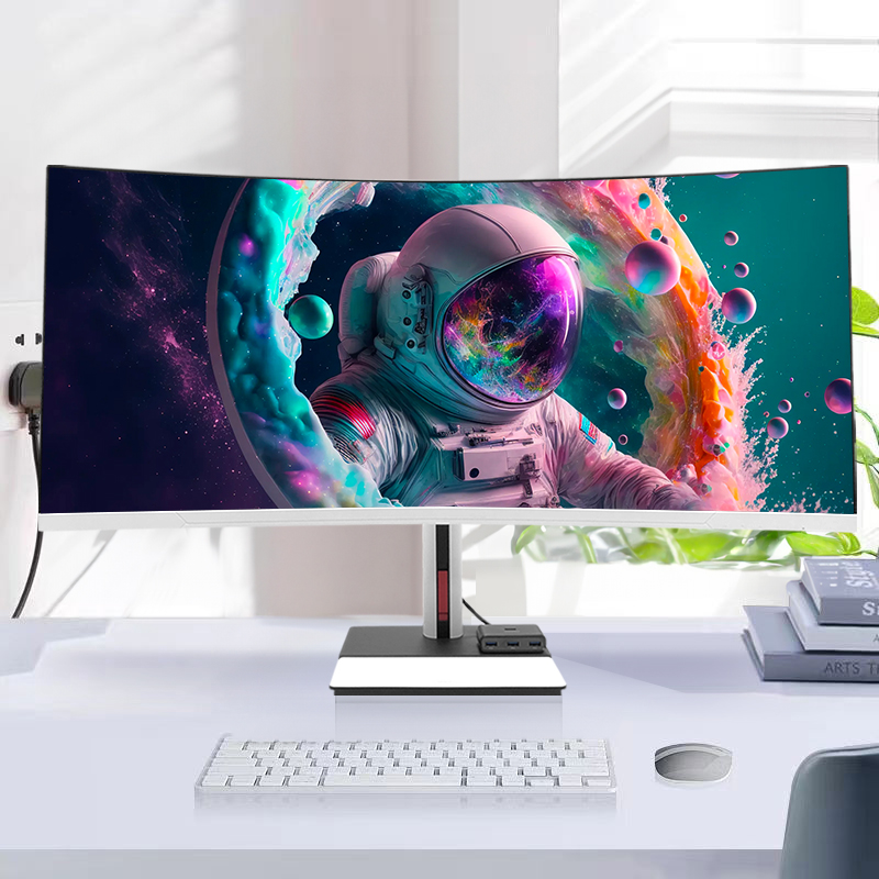 كمبيوتر مكتبي بشاشة منحنية 34  - مراجعة Pc Gaming I5 وسعره