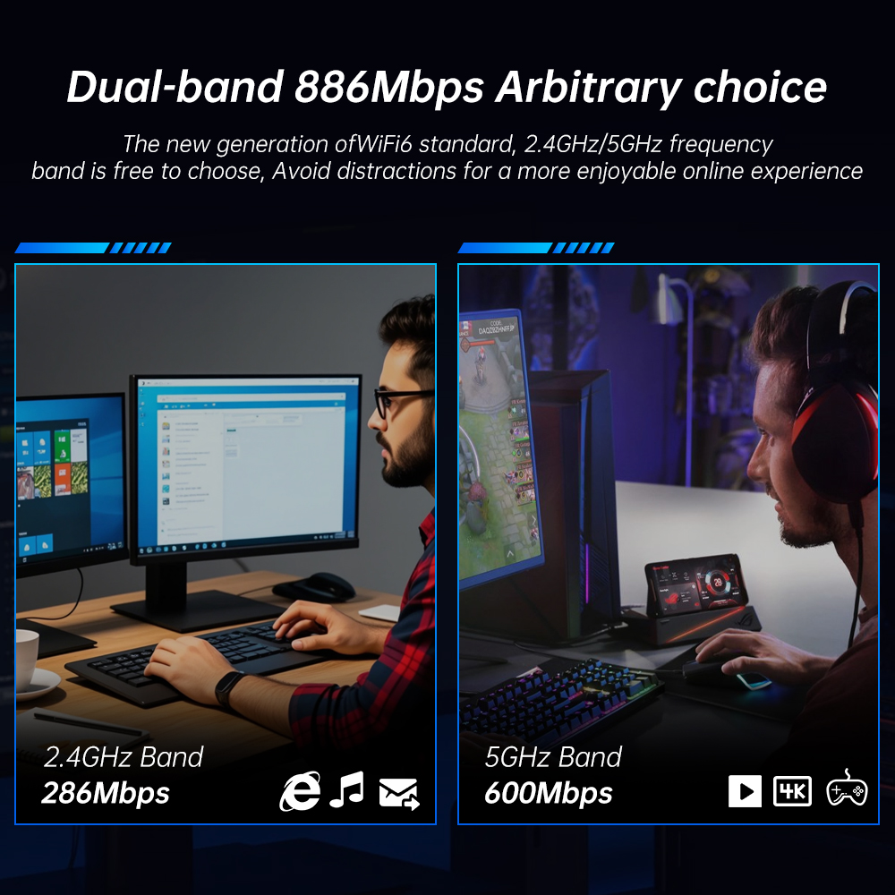 WiFi 6 PCIe FV-AX900pro بطاقة  - مراجعة Pc Gaming Gta 6 وسعره